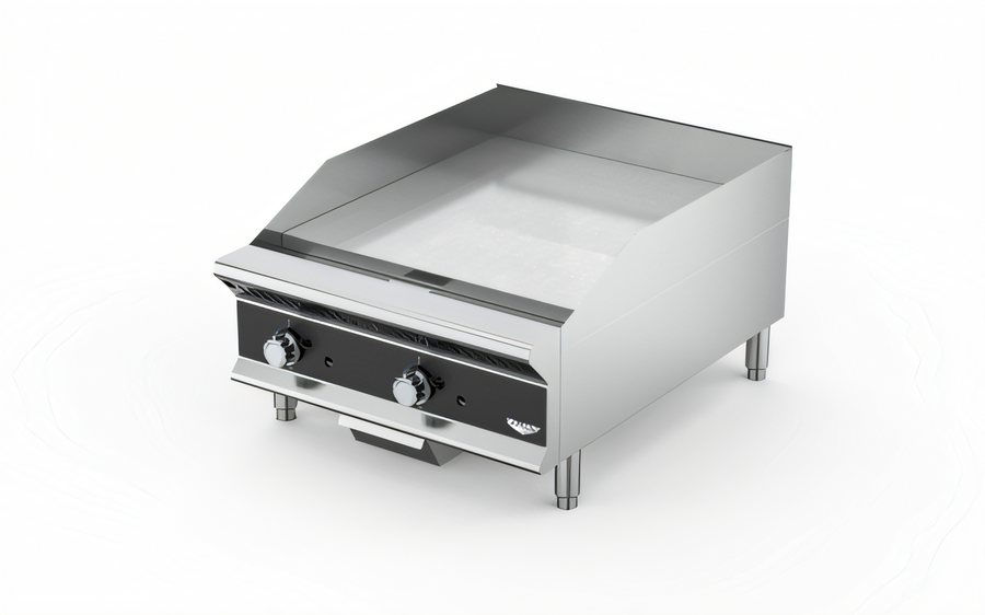 Product image #1 for Vollrath Heavy-Duty 24-Inch Countertop Manual Flat-Top Gas Griddle