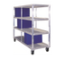 Thumbnail image #1 for New Age 4-Tier Mobile Aluminum Tray Drying Rack, 384-Tray Capacity
