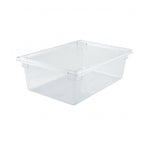 Thumbnail image #1 for Winco PFSF-9 Full-Size Clear Polycarbonate Food Storage Box, 13 Gallon, 18 x 26 x 9 Inch Case of 4