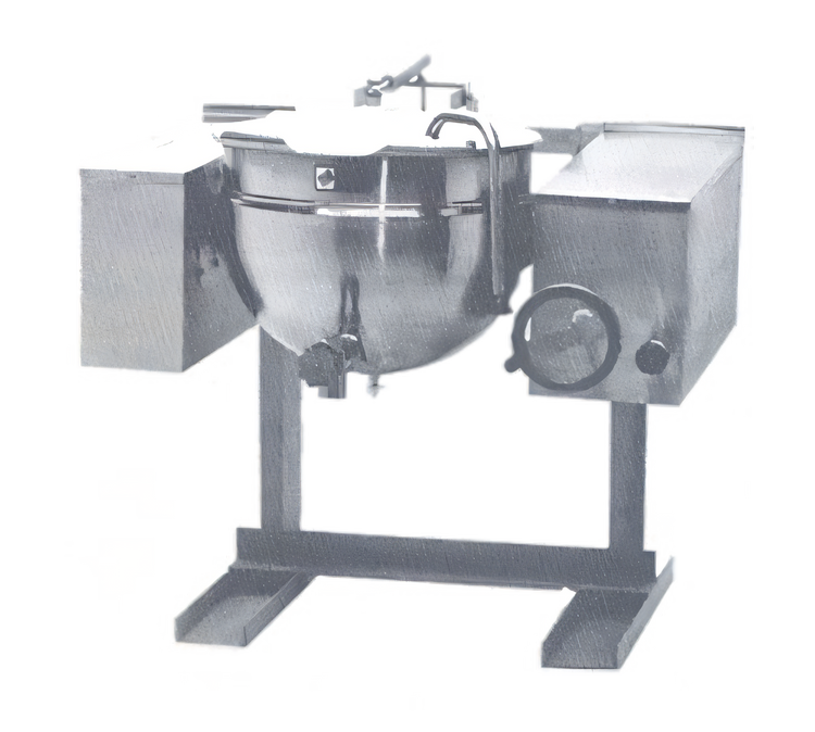 Product image #1 for Legion 60-Gallon Direct Steam 2/3-Jacket Tilting Wall-Mount Kettle