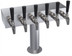 Thumbnail image #1 for Krowne 6-Faucet Glycol-Cooled T-Head Beer Tower, 18-Inch Box, Brushed Stainless Steel