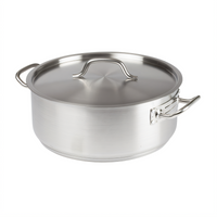 Winco SSLB-10 Premium Braising Pots Case of 4