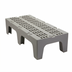 Thumbnail image #1 for Cambro S-Series Speckled Gray Polypropylene Slotted-Top Dunnage Rack, 48