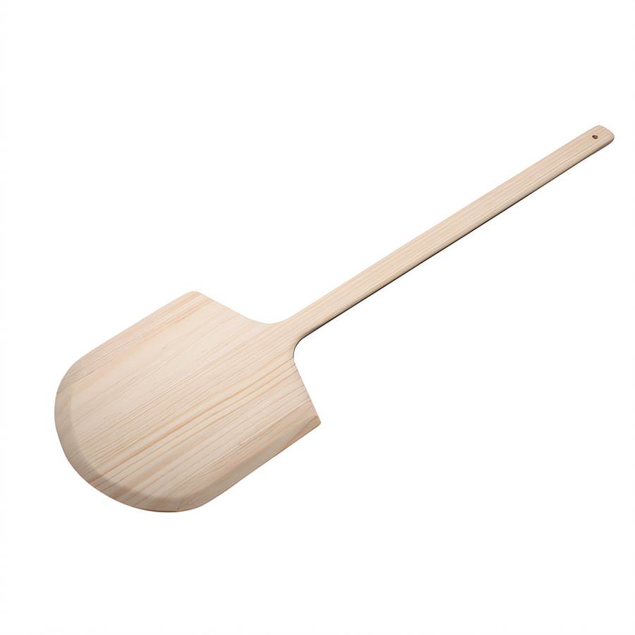 Product image #1 for Winco Wooden Rectangular Pizza Peel with 12 x 13 Inch Blade, 42 Inch Overall Length