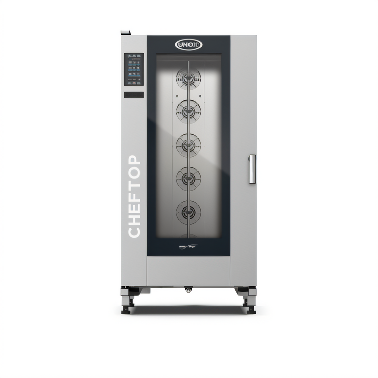 Product image #1 for UNOX ChefTop MIND.Maps Plus BIG Roll-In Electric Combi Oven / Steam Oven, 20 Full-Size Sheet Pan Capacity