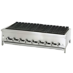 Thumbnail image #1 for Jade Range (Middleby) Supreme JB-54 54-Inch Natural Gas Countertop Radiant Charbroiler with Cast Iron Grates and Infinite Controls