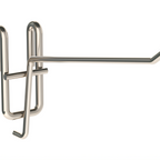 Thumbnail image #1 for Metro SmartWall Life PGHK6S Prong Hook, 6", Type 304 Stainless Steel, NSF