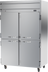 Thumbnail image #1 for Beverage-Air Horizon Series Two-Section Reach-In Refrigerator with Half Solid Doors, 45.2 Cu. Ft.