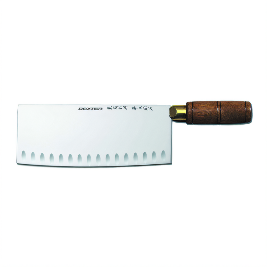 Product image #1 for Dexter Russell Traditional 8 Inch Chinese Chef's Knife with Duo-Edge Blade and Hardwood Handle