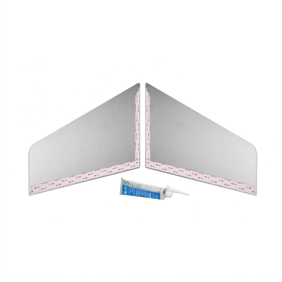 Product image #1 for Krowne 15-Inch Field-Installed Left and Right Side Sink Splash Guard Set