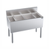 Thumbnail image #1 for Krowne Royal Series 40-Inch Underbar Speed Multi Station with 10-Circuit Cold Plate and 24-Inch Center Ice Bin