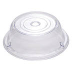 Thumbnail image #1 for Winco PPCR-8 8-Inch Clear Round Stackable Polycarbonate Plate Cover Case of 36