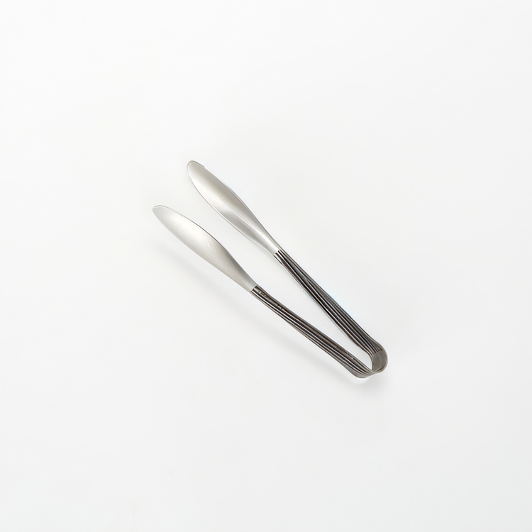 Product image #1 for American Metalcraft 6-Inch Wavy Aged Stainless Steel Serving Tongs