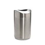 Thumbnail image #1 for Rubbermaid Commercial Products Eclipse FGR2030SSPL 30-Gallon Indoor Open-Top Stainless Steel Trash Container