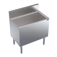 Krowne Royal Series 30-Inch Built-In Underbar Ice Bin/Cocktail Unit with 10-Circuit Cold Plate