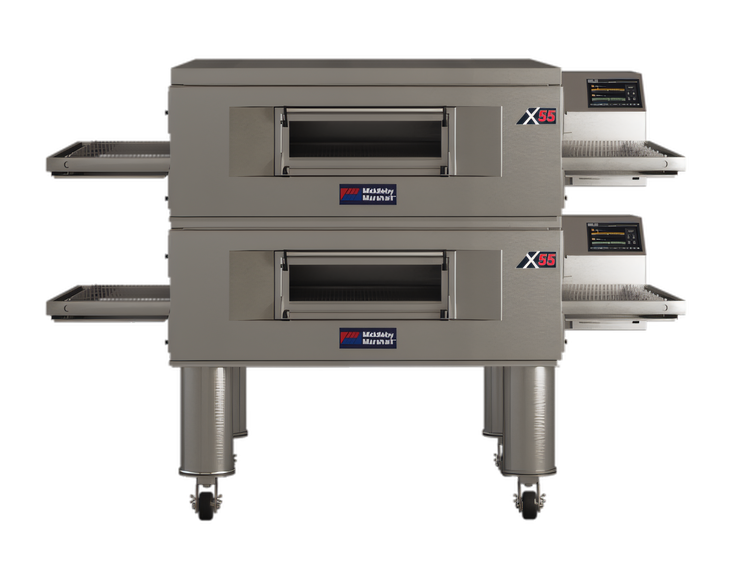 Product image #1 for Middleby Marshall X55G-2 Double-Deck Gas Conveyor Pizza Oven