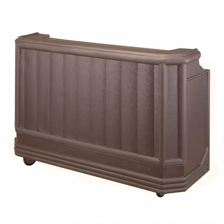 Product image #1 for Cambro CamBar 72-3/4-Inch Portable Beverage Bar, Granite Sand, Economy System