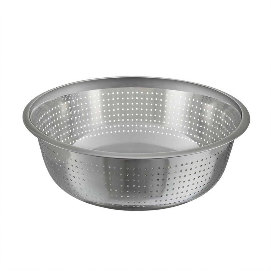 Product image #1 for Winco 15-Inch Stainless Steel Chinese Colander with 2.5mm Holes