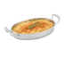 Thumbnail image #1 for Vollrath Miramar 12-Inch Oval Au Gratin Pan, 2.6 Qt, Induction Ready