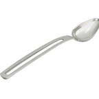 Thumbnail image #1 for Vollrath Miramar® 46720 Stainless Steel Solid Oval Serving Spoon, 1 oz, 10.96-Inch, Capacity-Marked Handle Case of 6