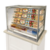 Thumbnail image #1 for Federal Industries Italian Glass Series 60-Inch Self-Serve Drop-In Countertop Refrigerated Display Case, 2-Tier, Self-Contained, 230V