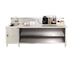 Thumbnail image #1 for Advance Tabco 72-Inch Beverage Table with Left Sink and Urn Trough, Stainless Steel Cabinet Base