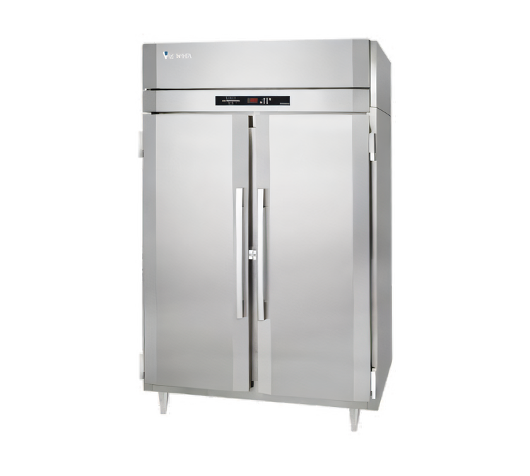 Product image #1 for Victory UltraSpec Series Extra-Wide Two-Section Reach-In Heated Holding Cabinet, 52 Cu. Ft., Stainless Steel