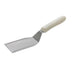 Thumbnail image #1 for Winco White Polypropylene-Handle Hamburger Turner with Stainless Steel Satin Blade