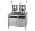 Thumbnail image #1 for Groen Direct Steam Kettle Cabinet Assembly with Three 20-Quart Hand-Tilt Kettles and 54-Inch Stainless Steel Cabinet