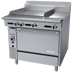 Thumbnail image #1 for Garland Cuisine Series 36-Inch Heavy Duty Gas Combination Top Range with 24-Inch Thermostatic Griddle, 12-Inch Hot Top and Convection Oven