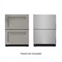 KoolMore Panel Ready Undercounter 2-Drawer Refrigerator/Freezer