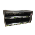 Thumbnail image #1 for Carter-Hoffmann (Middleby) M243P-2T Pass-Through Hot Well Holding Cabinet, 8-Pan, Programmable Digital Controls, Stainless Steel