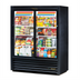 Thumbnail image #1 for Two-Section Low-Height Narrow-Depth Sliding Glass Door Merchandiser Refrigerator