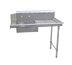 Thumbnail image #1 for John Boos 36-Inch Straight Soiled Dishtable with 20 x 20 x 8 Pre-Rinse Sink, Right-to-Left Operation