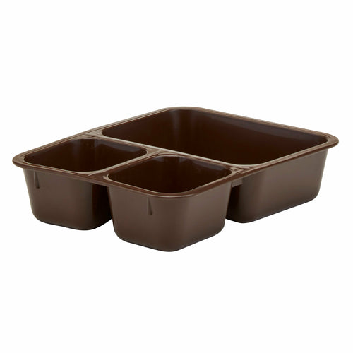 Product image #2 for Cambro 853FCP167 Tray-On-Tray Compartment Trays Case of 24