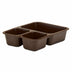 Thumbnail image #2 for Cambro 853FCP167 Tray-On-Tray Compartment Trays Case of 24