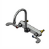 Thumbnail image #1 for T&S Brass B-1147-04-CR Wall-Mount Workboard Mixing Faucet with 5-3/4