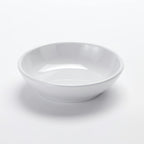 Thumbnail image #1 for American Metalcraft MMB6 6 oz White Round Mini Melamine Bowl, 4-1/2" Diameter Case of 120
