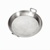 Thumbnail image #1 for American Metalcraft 21-3/4-Inch Round Hammered Stainless Steel Griddle Paella Pan