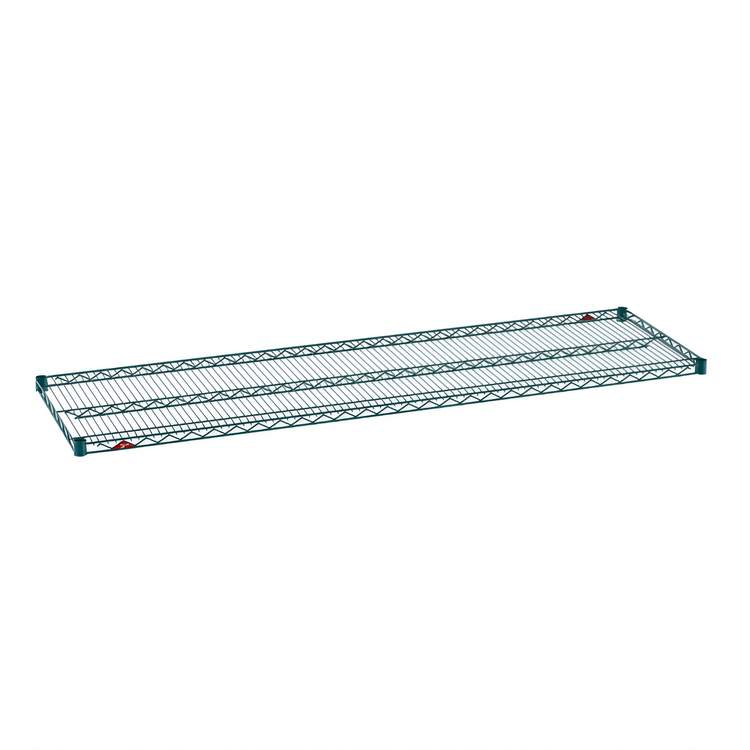 Product image #1 for Metro Super Erecta 72-Inch x 21-Inch Wire Shelf, Metroseal Green Epoxy-Coated with Microban