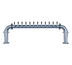 Thumbnail image #1 for Titan U-Shaped Glycol-Cooled Countertop Draft Beer Tower with 12 Faucets