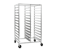 Panco Double-Compartment Mobile Tray Rack for 18 x 26 Inch Trays