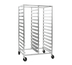Thumbnail image #1 for Panco Double-Compartment Mobile Tray Rack for 18 x 26 Inch Trays