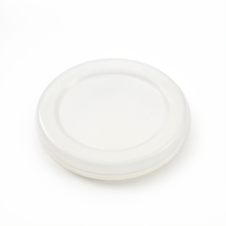 Product image #1 for American Metalcraft White Plastic Jar Lid for RGJ4 and RGJ6 Round Glass Jars