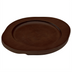Thumbnail image #1 for Winco Fire Iron 8-1/4 Inch Round Wood Underliner for CASM-6R Cast Iron Cookware