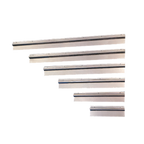 Thumbnail image #1 for American Metalcraft TR48 48-Inch Stainless Steel Ticket Rack with Marble Groove and Plastic End Caps Case of 12