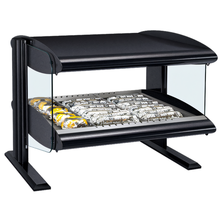 Product image #1 for Hatco HXMH-30 Horizontal Heated Merchandiser Hot Food Warmer, 30-Inch Countertop, 1 Shelf