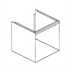 Thumbnail image #1 for Glastender GT-18+1 Stainless Steel Glass Rack Holder