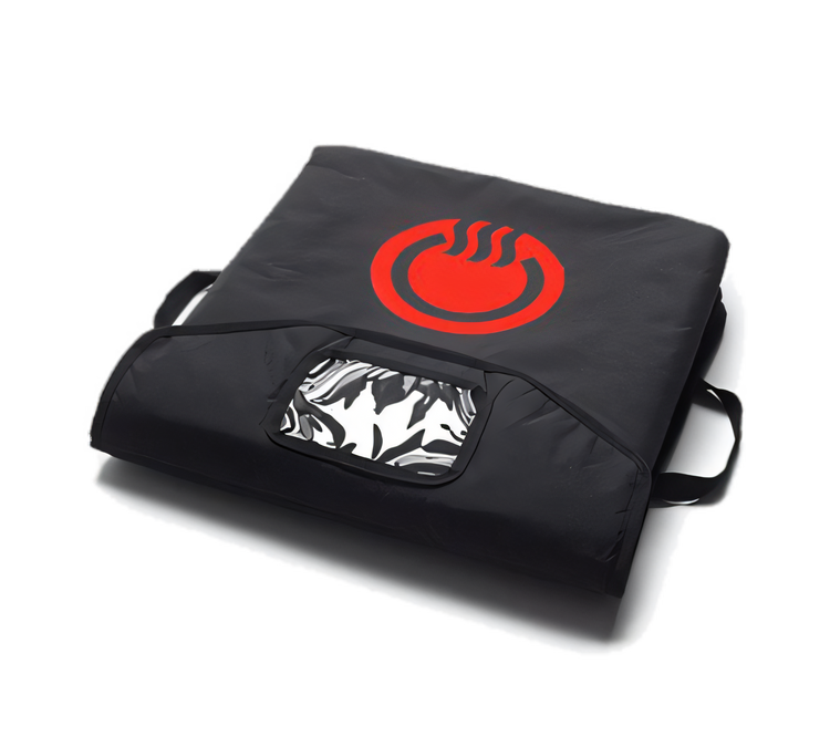 Product image #1 for CookTek 18-Inch Black Nylon Food Delivery Bag with PCT Tray Insert and VaporVent™