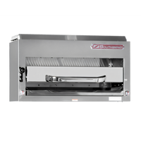 Southbend Platinum 32-Inch Compact Radiant Gas Salamander Broiler, Riser Mount, 40,000 BTU